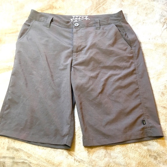 No Fear brown Mens shorts button and zip Size 34 - Picture 1 of 9